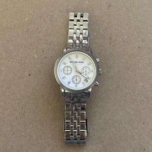 Michael Kors Women's Ritz Silver-Tone Watch MK5020